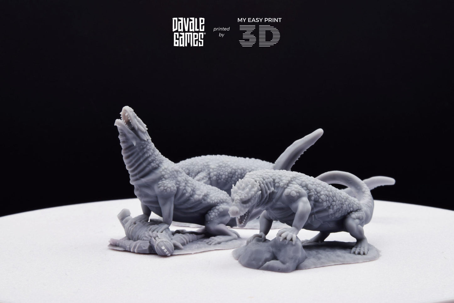 Dragon Army Drake - Davale Games - 3D Printed with high quality resin for LOTR/D&D games