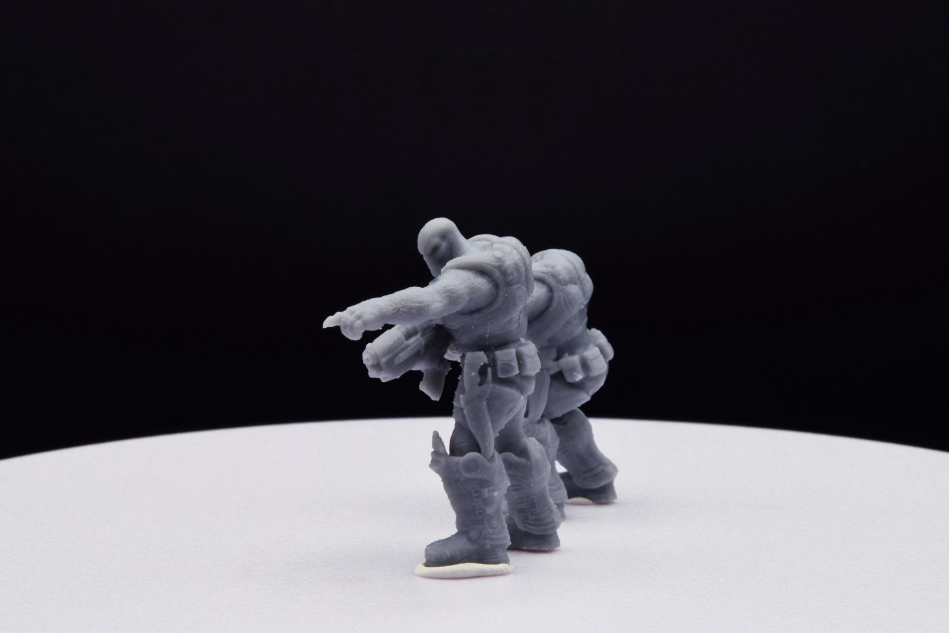 Gears Of War Drone Ot Miniature - TheSTLSmith - 3D Printed with high quality resin for Skirmish/D&D games