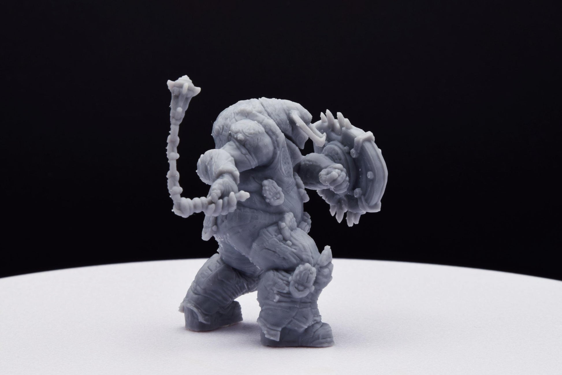 Gears Of War Boomer Mauler Ot Miniature - TheSTLSmith - 3D Printed with high quality resin for Skirmish/D&D games