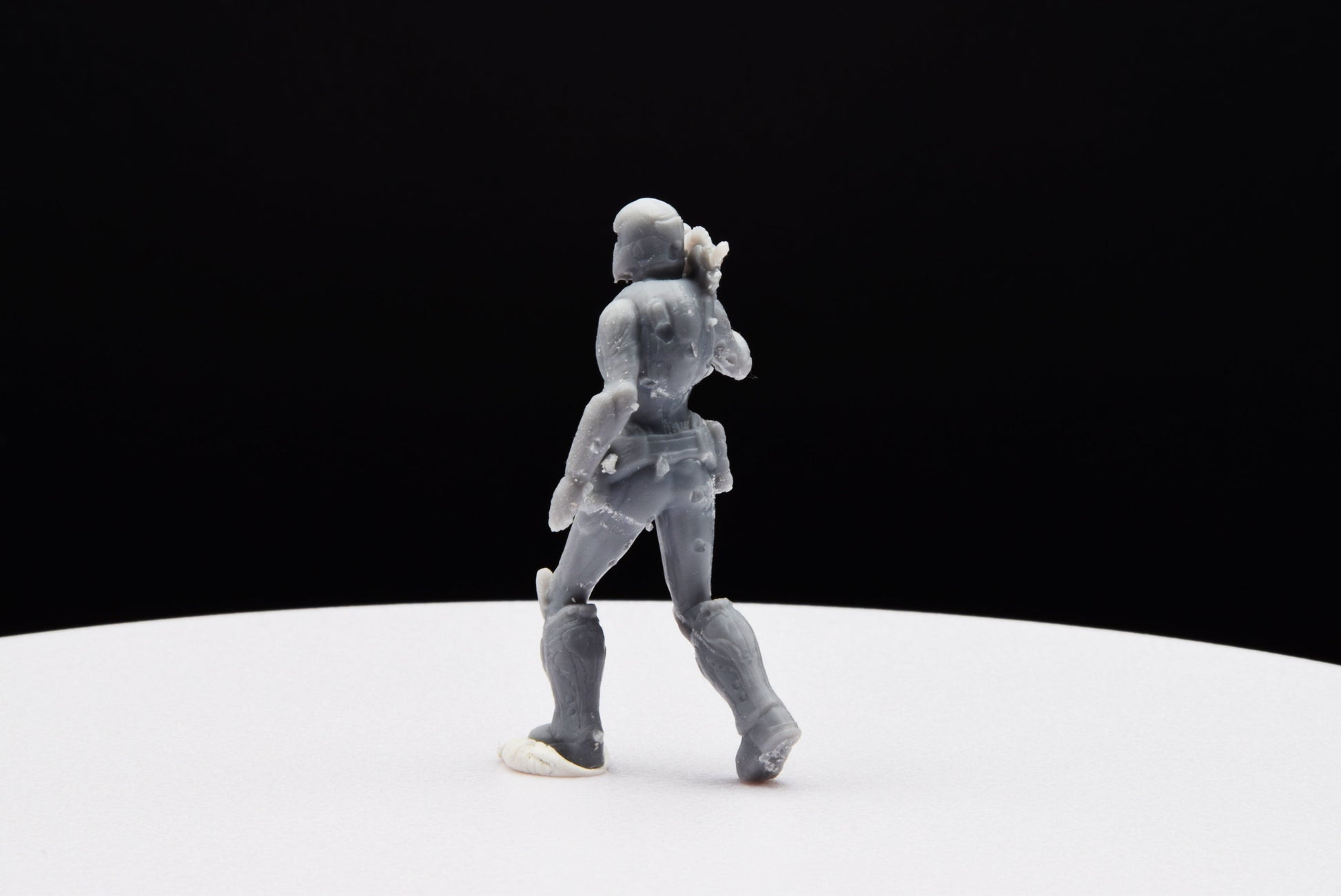 Gears Of War Onyx Guard Female - TheSTLSmith - 3D Printed with high quality resin for Skirmish/D&D games