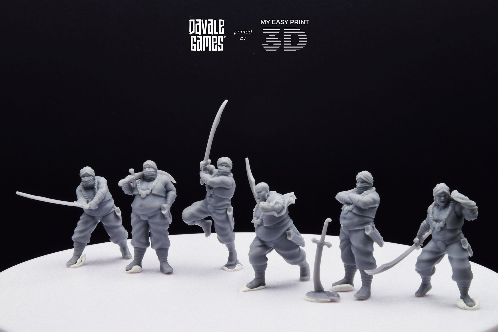 Merchant Guard - Davale Games - 3D Printed with high quality resin for LOTR/D&D games