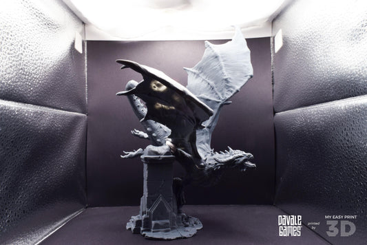 Dragon - Goblins of the cave - Davale Games - 3D Printed with high quality resin for LOTR/D&D games