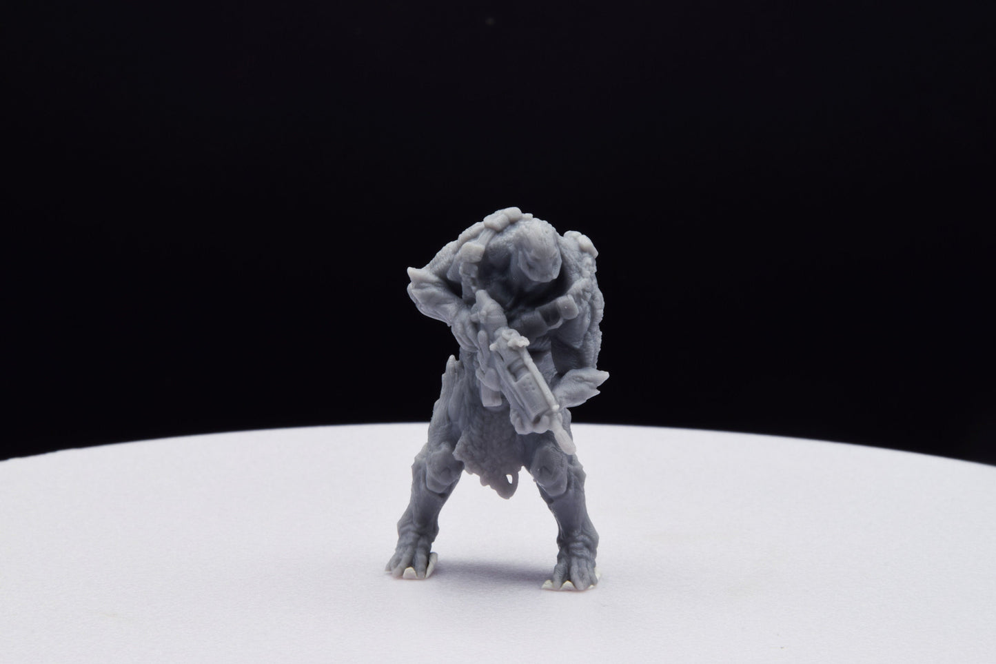 Gears Of War Swarm Drone Rifle [4] Miniature - TheSTLSmith - 3D Printed with high quality resin for Skirmish/D&D games