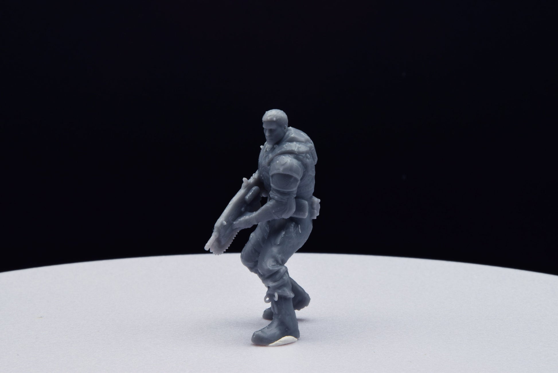 Gears Of War COG JD Fenix Ot Miniature - TheSTLSmith - 3D Printed with high quality resin for Skirmish/D&D games