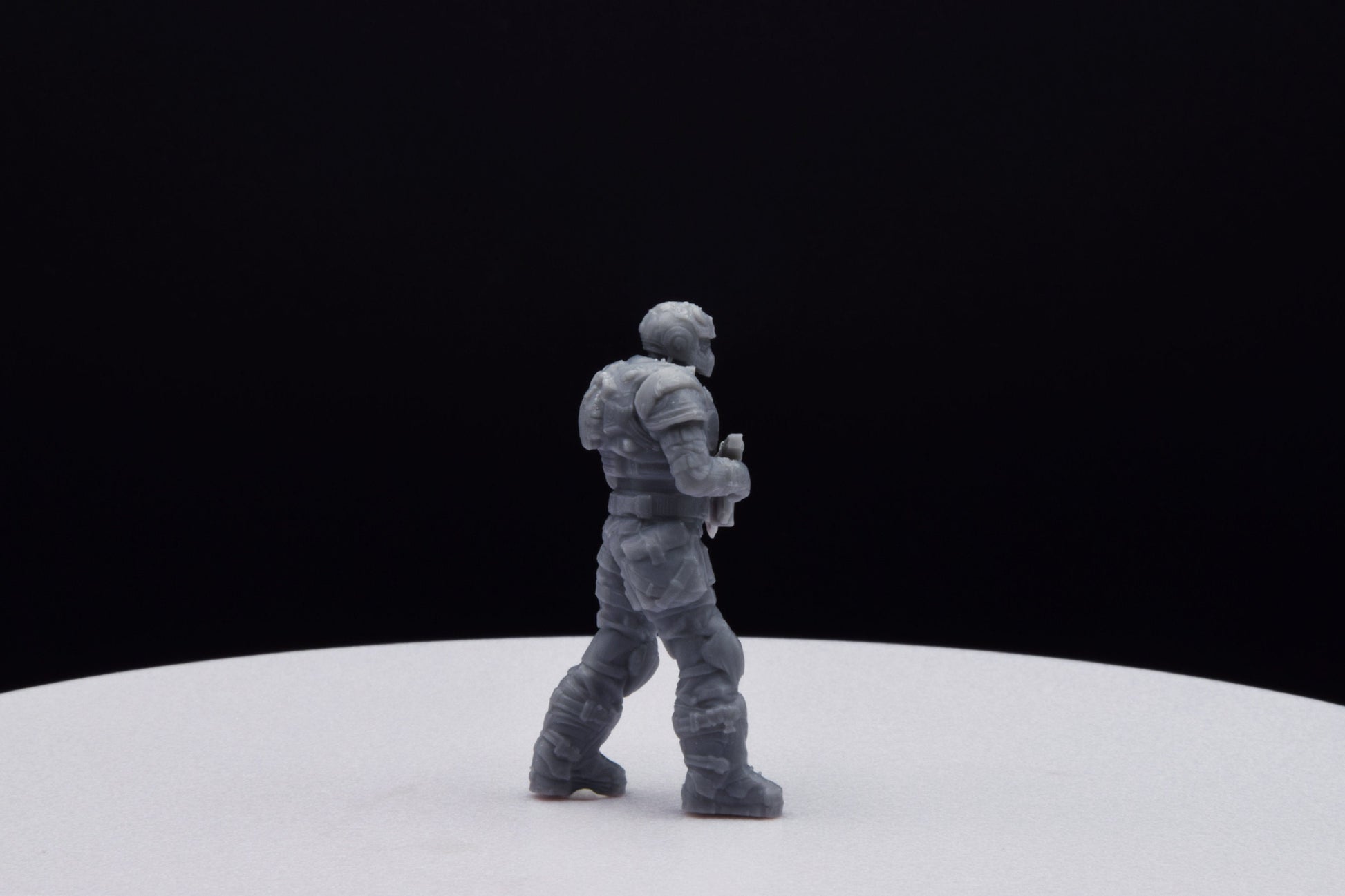 Gears Of War Anthony Carmine Ot Miniature - TheSTLSmith - 3D Printed with high quality resin for Skirmish/D&D games