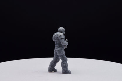 Gears Of War Anthony Carmine Ot Miniature - TheSTLSmith - 3D Printed with high quality resin for Skirmish/D&D games