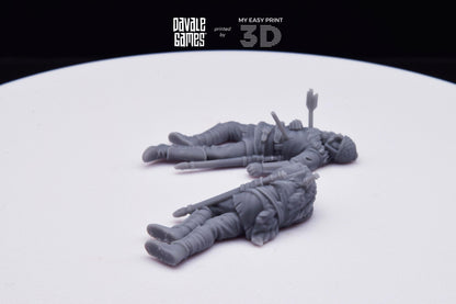 Gepids Casualties - Davale Games - Historical games - 3D Printed with high quality resin