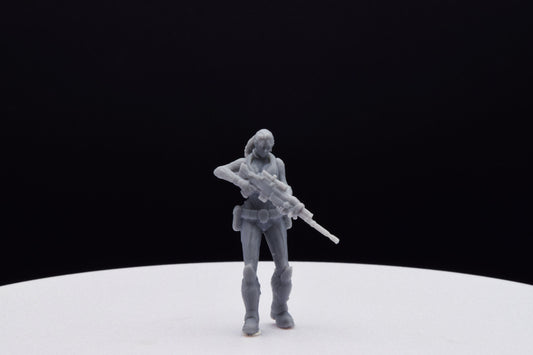 Gears Of War Sofia Hendrik Ot Miniature - TheSTLSmith - 3D Printed with high quality resin for Skirmish/D&D games
