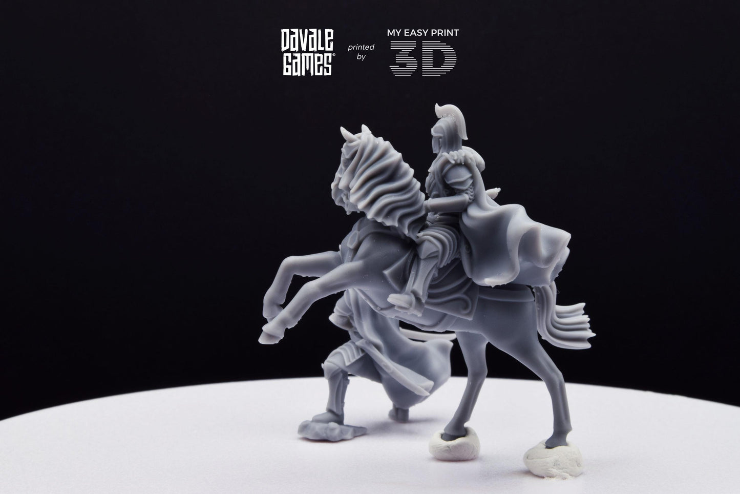 Demon&#39;s Slaughter Elf - Foot and Mounted - Davale Games - 3D Printed with high quality resin for LOTR/D&D games