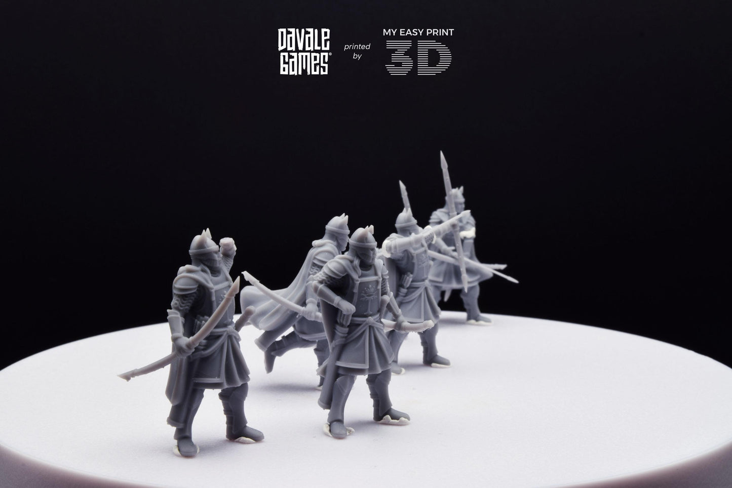High Human Archer - Davale Games - 3D Printed with high quality resin for LOTR/D&D games