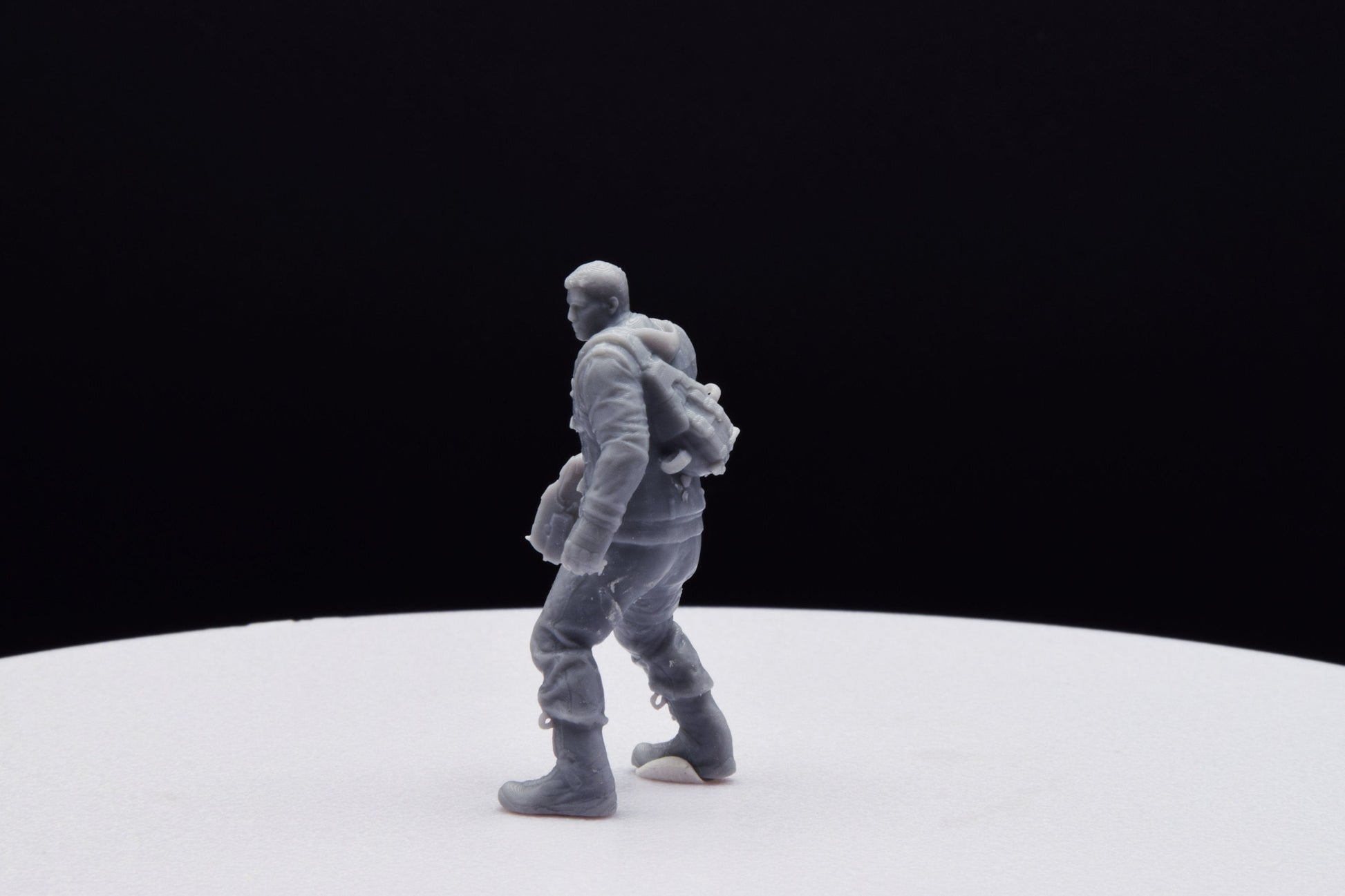 Gears Of War JD Fenix Outsider Miniature - TheSTLSmith - 3D Printed with high quality resin for Skirmish/D&D games