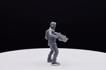 Gears Of War Gary Carmine Miniature - TheSTLSmith - 3D Printed with high quality resin for Skirmish/D&D games