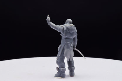 Gears Of War Aaron Griffin Ot Miniature - TheSTLSmith - 3D Printed with high quality resin for Skirmish/D&D games