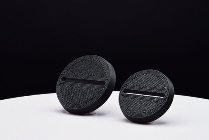 Slotted Round Bases for Miniatures - 20mm 25mm 28.5mm 30mm 32mm - 3D Printed with high quality PLA+ for Tabletop Games/Wargames/D&D games