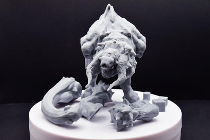 Doom Hell Guardian Miniature - Fanmade - TheSTLSmith - 3D Printed with high quality resin for Skirmish/D&D games