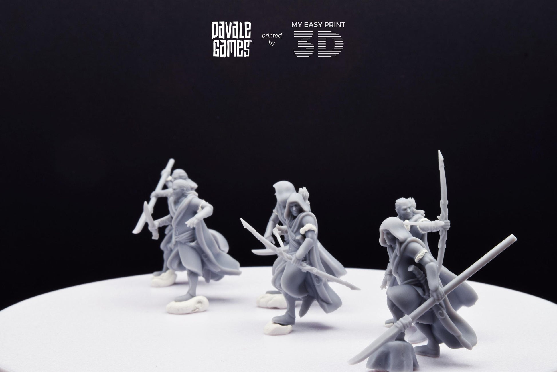 Wandering Bloody Elf - Davale Games - 3D Printed with high quality resin for LOTR/D&D games