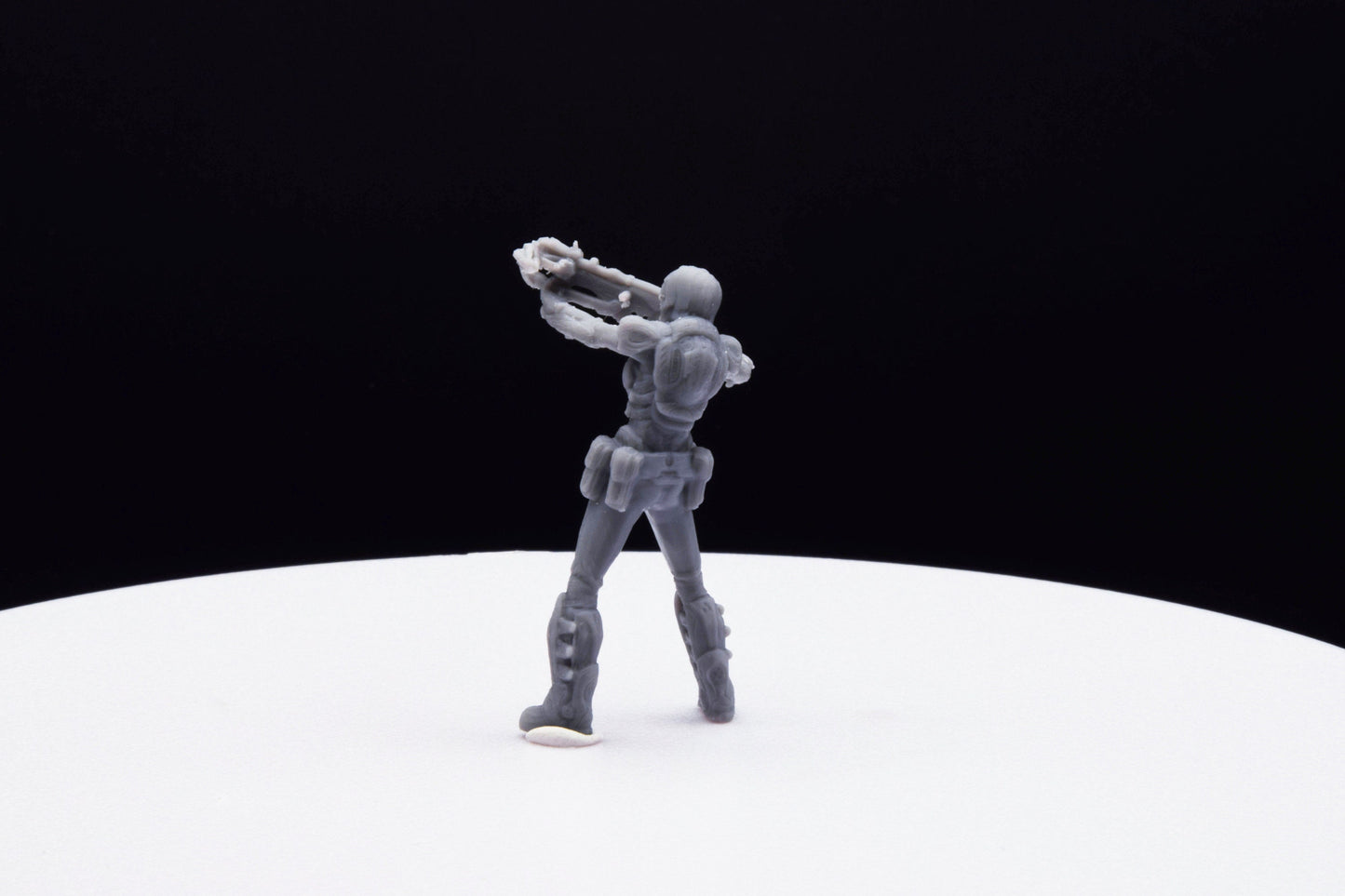 Gears Of War Samantha Byrne - TheSTLSmith - 3D Printed with high quality resin for Skirmish/D&D games