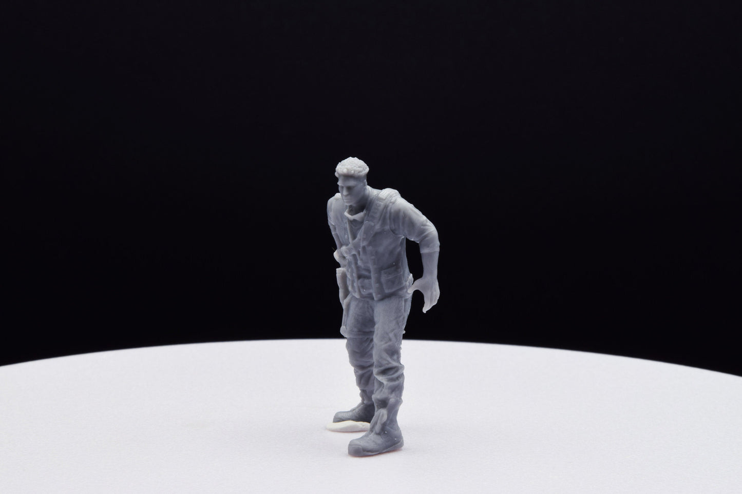 Gears Of War Del Walker Outsider Miniature - TheSTLSmith - 3D Printed with high quality resin for Skirmish/D&D games