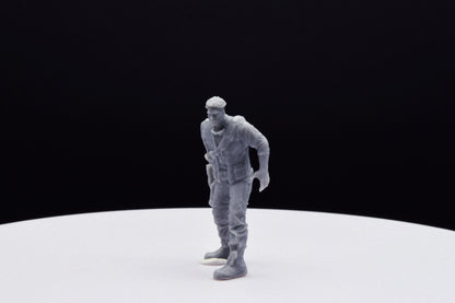 Gears Of War Del Walker Outsider Miniature - TheSTLSmith - 3D Printed with high quality resin for Skirmish/D&D games
