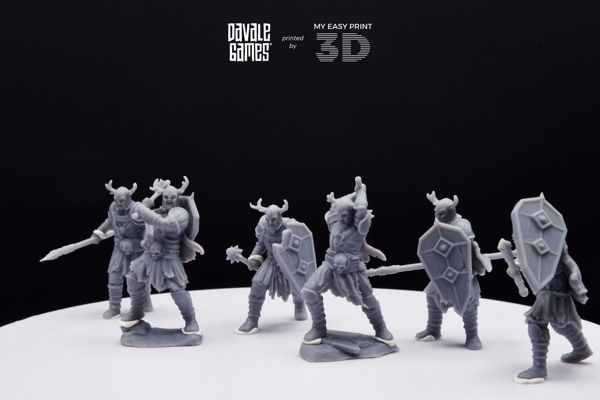 Warriors of Khalüm - Dead City - Davale Games - 3D Printed with high quality resin for LOTR/D&D games