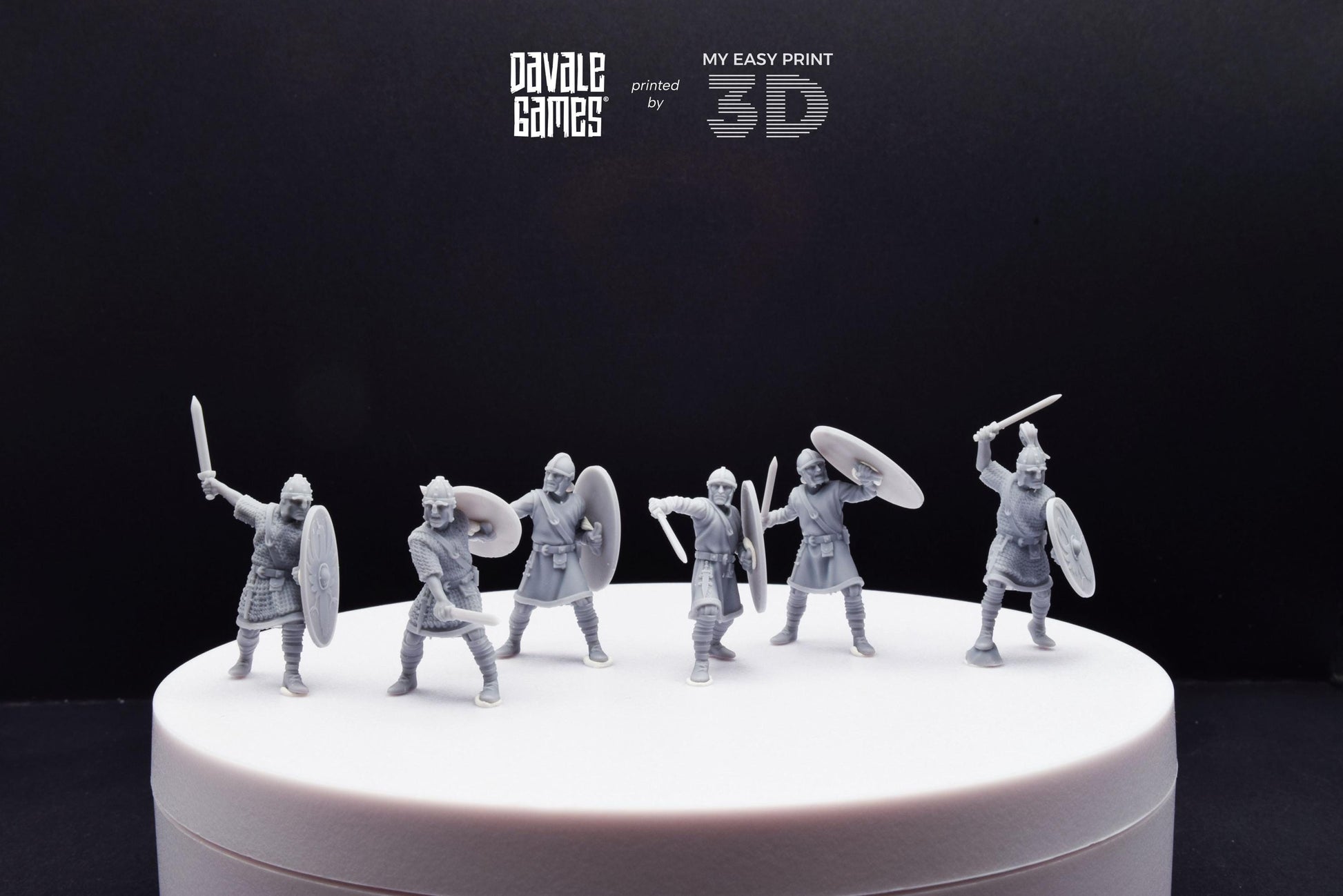 Roman Soldiers with Sword - Davale Games - Historical games - 3D Printed with high quality resin
