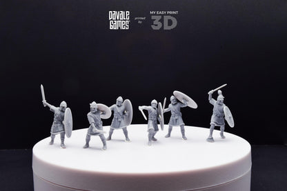 Roman Soldiers with Sword - Davale Games - Historical games - 3D Printed with high quality resin