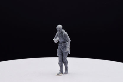 Gears Of War Kait Diaz Outsider Miniature - TheSTLSmith - 3D Printed with high quality resin for Skirmish/D&D games