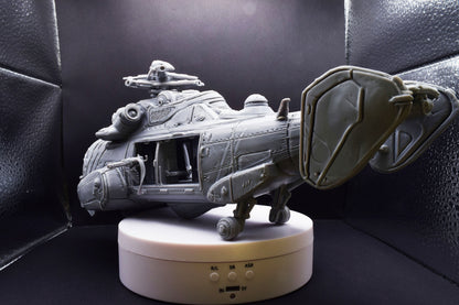 Gears Of War COG Kingraven Helicopter Ot Miniature - TheSTLSmith - 3D Printed with high quality resin for Skirmish/D&D games