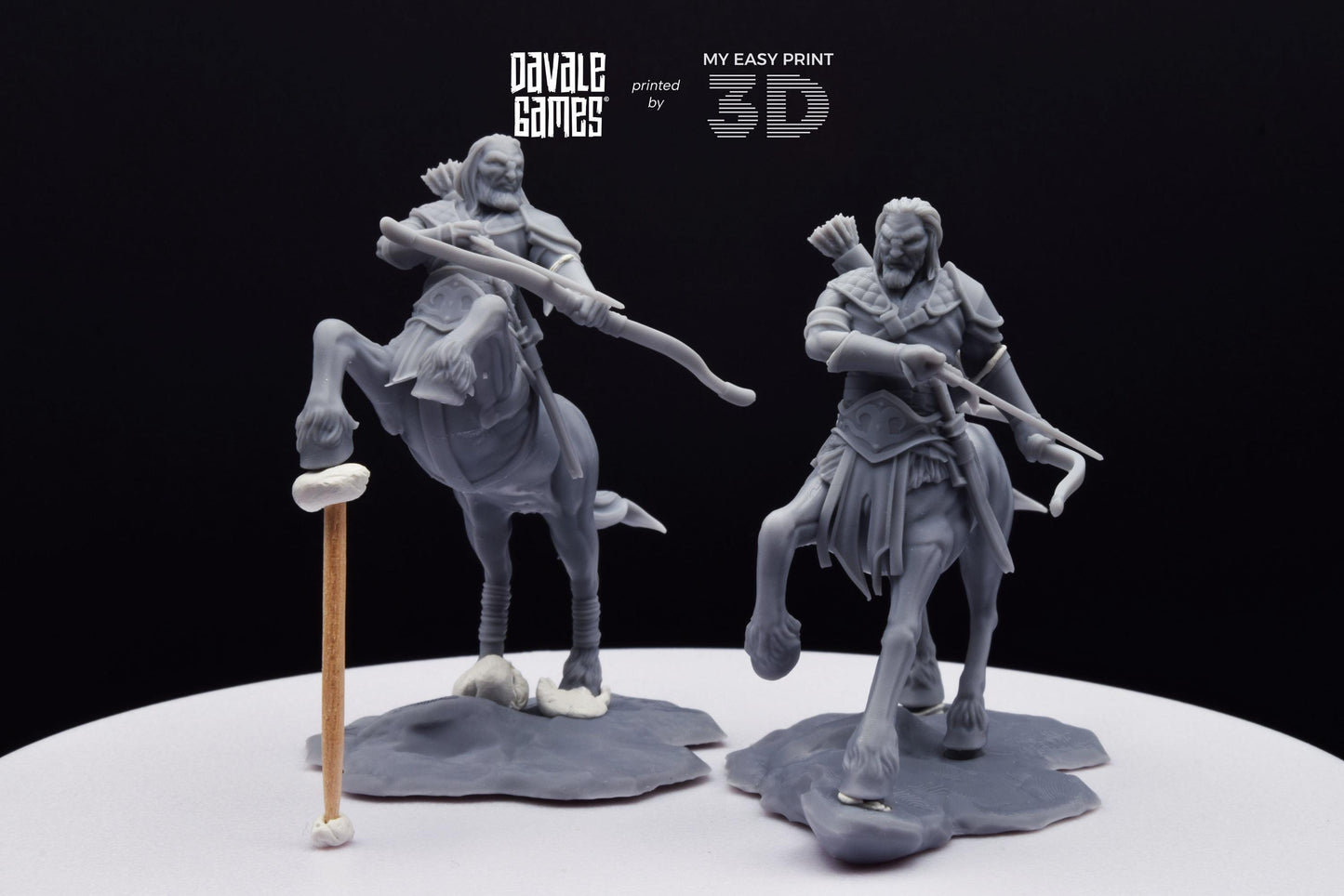 Centaur Archers - Davale Games - Mythological games - 3D Printed with high quality resin