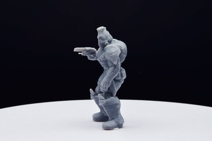 Gears Of War Drone Bolter Ot Miniature - TheSTLSmith - 3D Printed with high quality resin for Skirmish/D&D games