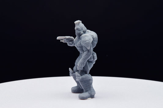Gears Of War Drone Bolter Ot Miniature - TheSTLSmith - 3D Printed with high quality resin for Skirmish/D&D games