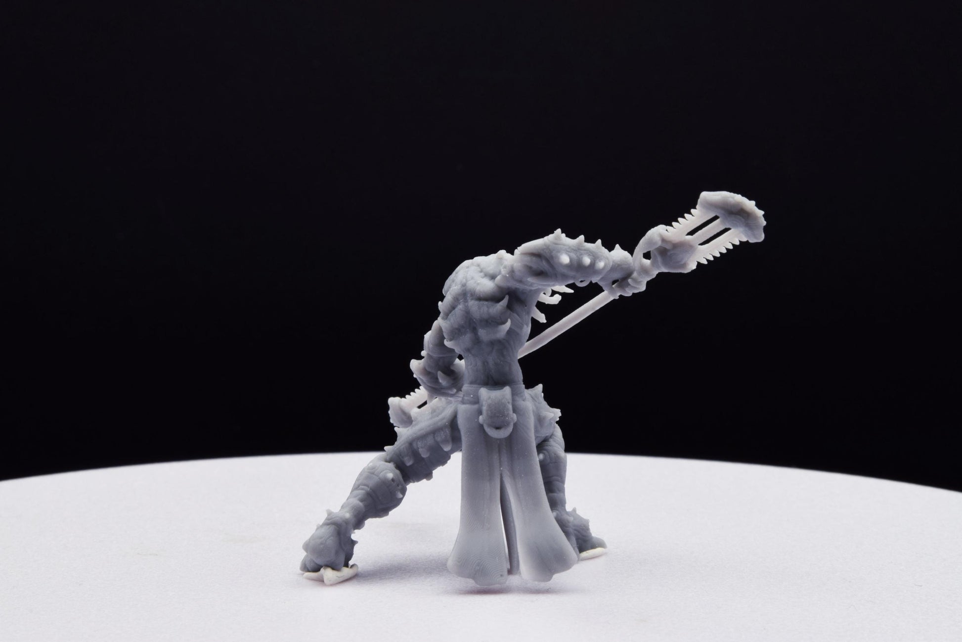 Gears Of War Skorge Ot Miniature - TheSTLSmith - 3D Printed with high quality resin for Skirmish/D&D games