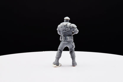Gears Of War COG Del Walker Ot Miniature - TheSTLSmith - 3D Printed with high quality resin for Skirmish/D&D games