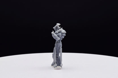 Gears Of War Queen Myrrah Armoured Ot Miniature - TheSTLSmith - 3D Printed with high quality resin for Skirmish/D&D games