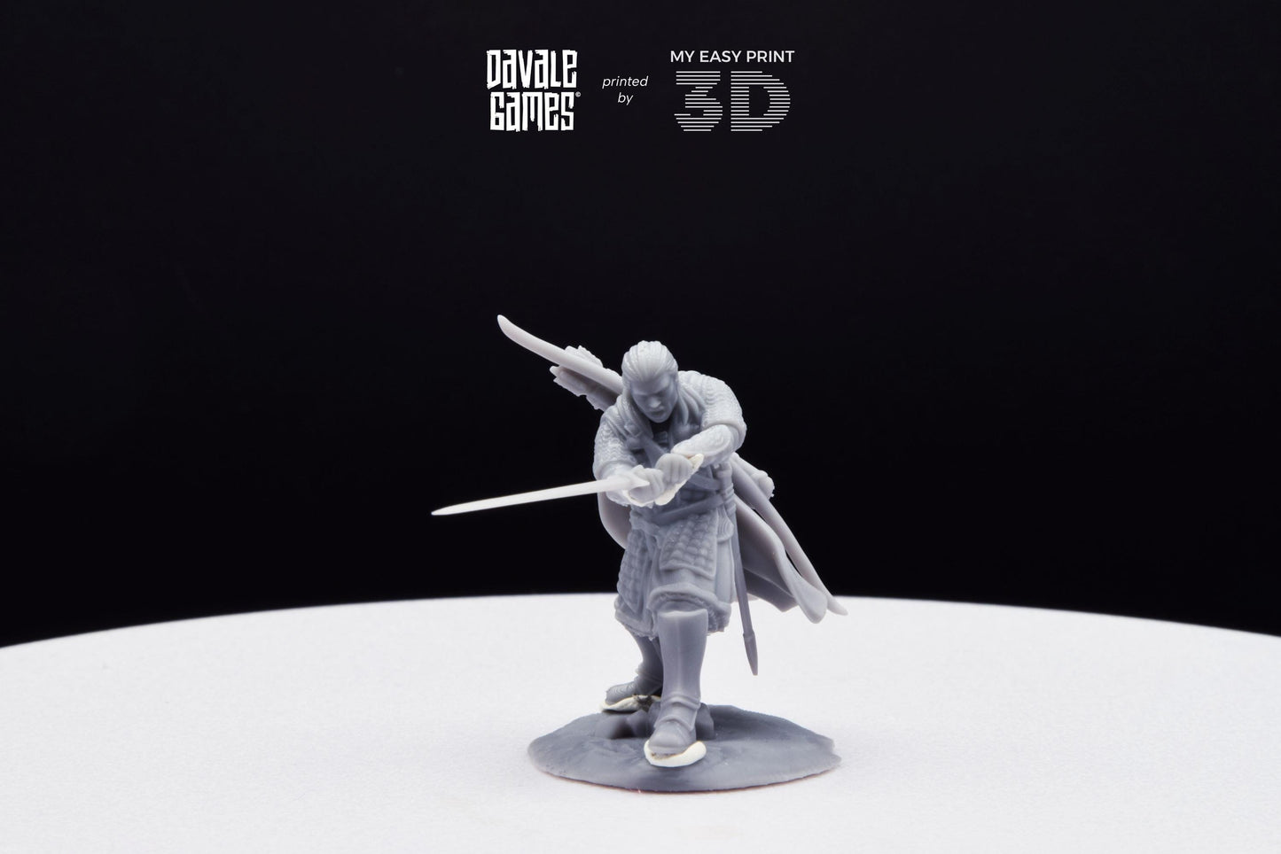 Aranäe, The King&#39;s son - Dead City - Davale Games - 3D Printed with high quality resin for LOTR/D&D games