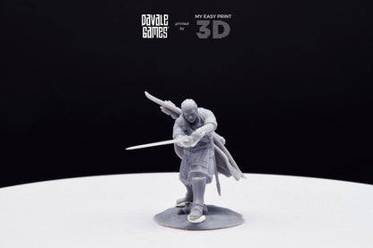 Aranäe, The King&#39;s son - Dead City - Davale Games - 3D Printed with high quality resin for LOTR/D&D games