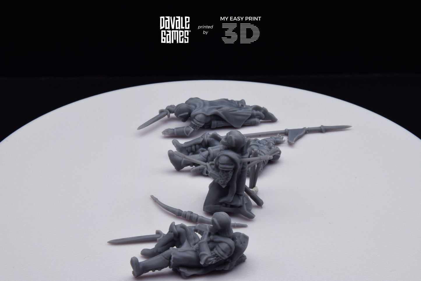 High Human Casualty - Davale Games - 3D Printed with high quality resin for LOTR/D&D games