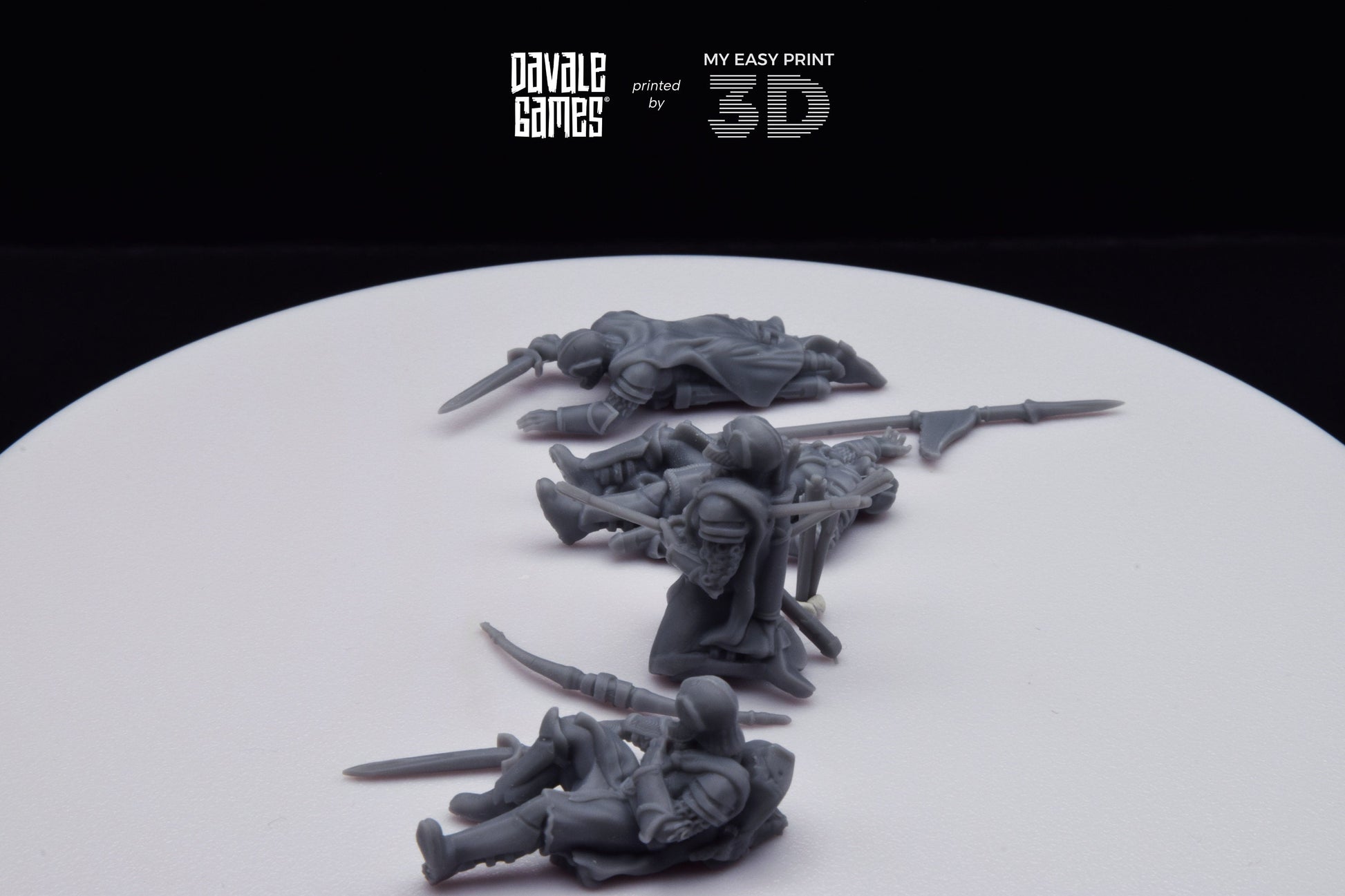 High Human Casualty - Davale Games - 3D Printed with high quality resin for LOTR/D&D games