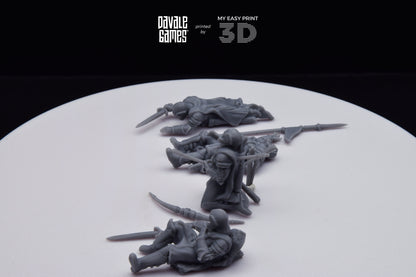 High Human Casualty - Davale Games - 3D Printed with high quality resin for LOTR/D&D games