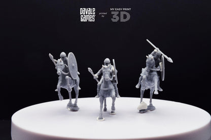 Roman Cavalry - Davale Games - Historical games - 3D Printed with high quality resin