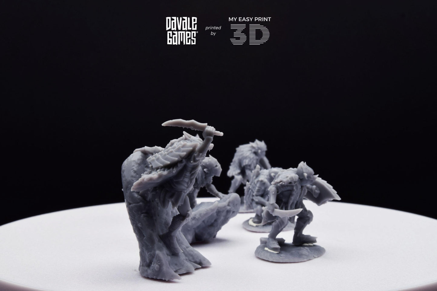 Beast Tamers - Goblins of the cave - Davale Games - 3D Printed with high quality resin for LOTR/D&D games
