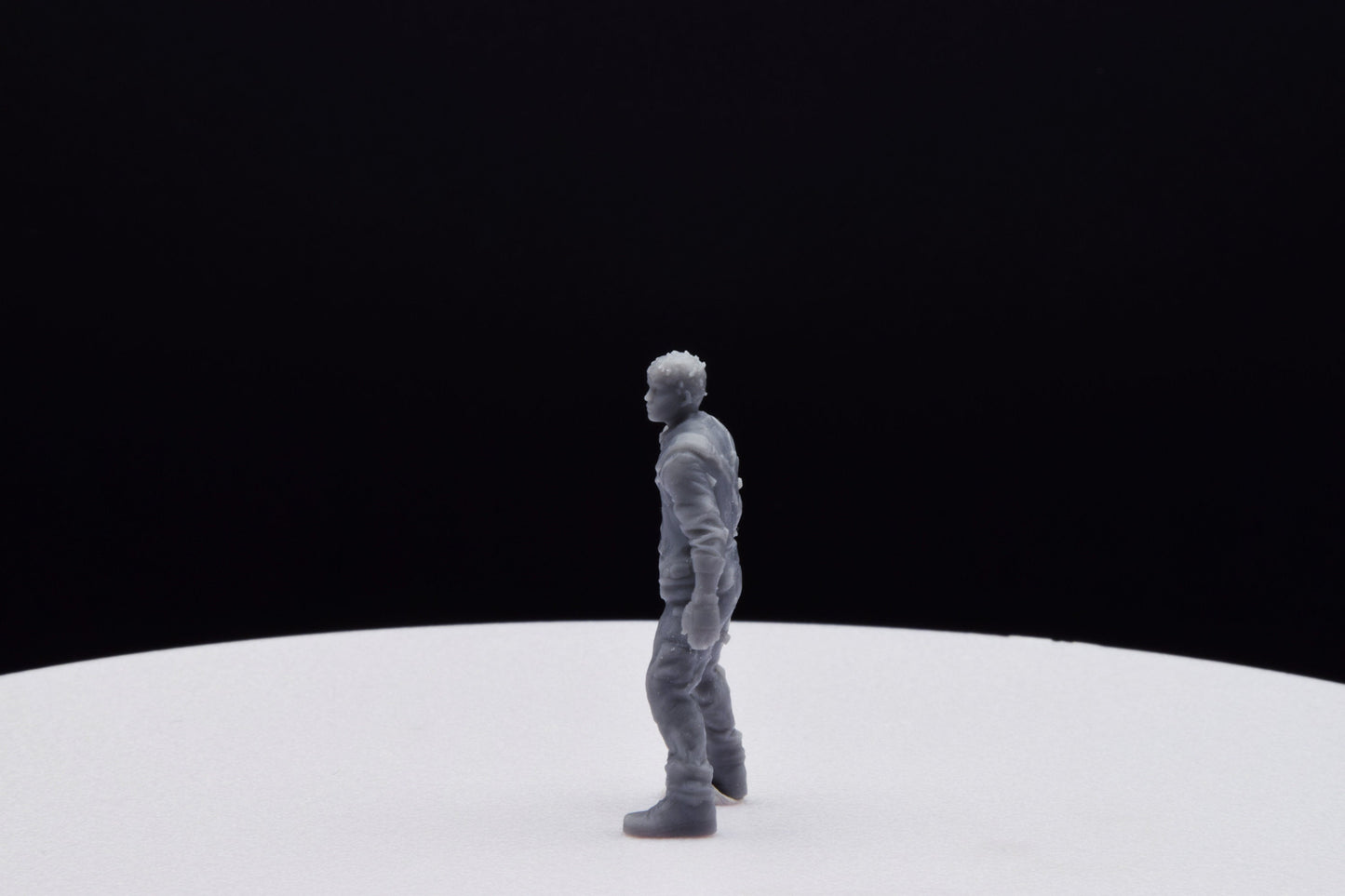 Gears Of War William Outsider Miniature - TheSTLSmith - 3D Printed with high quality resin for Skirmish/D&D games