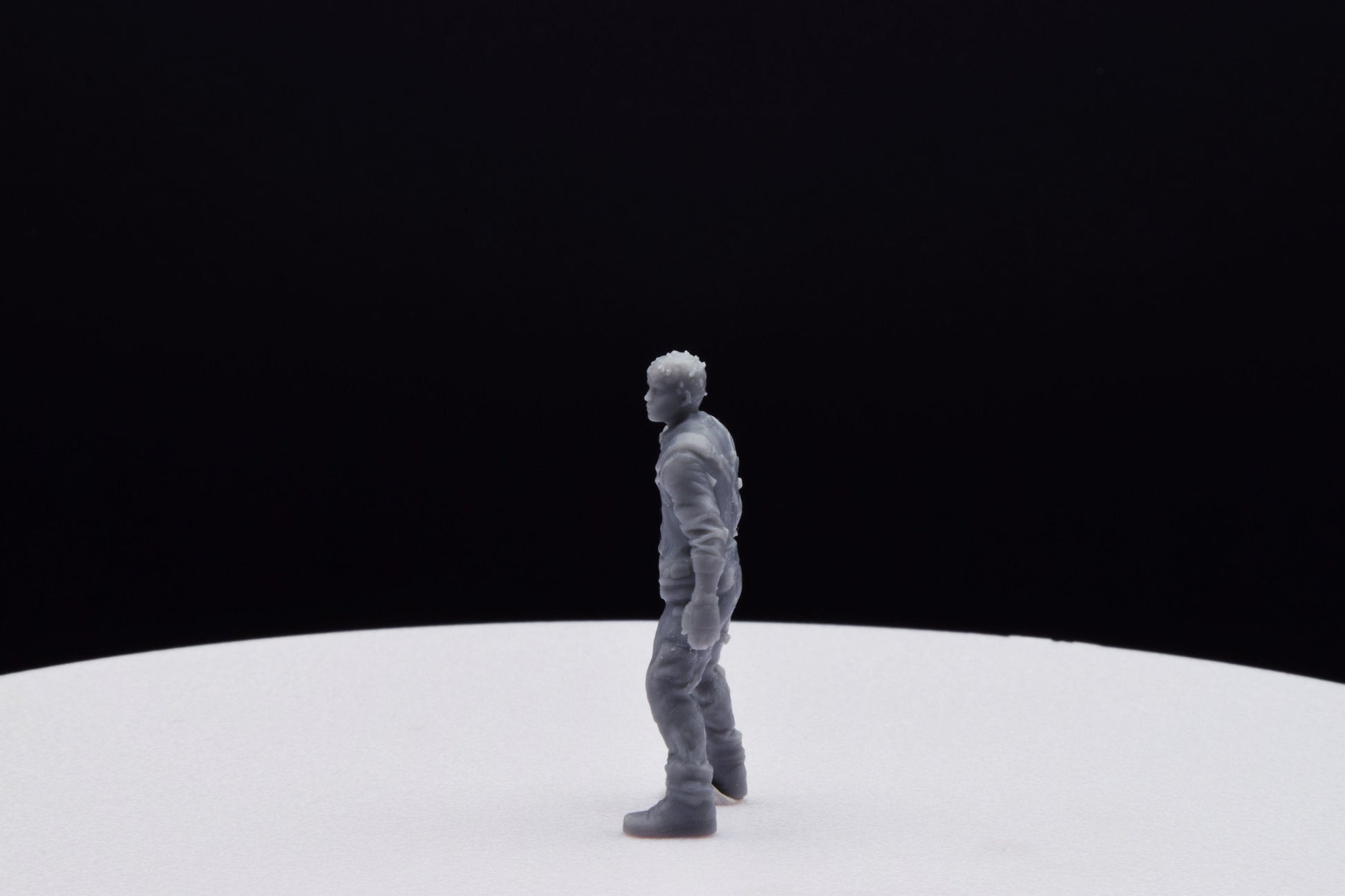 Gears Of War William Outsider Miniature - TheSTLSmith - 3D Printed with high quality resin for Skirmish/D&D games