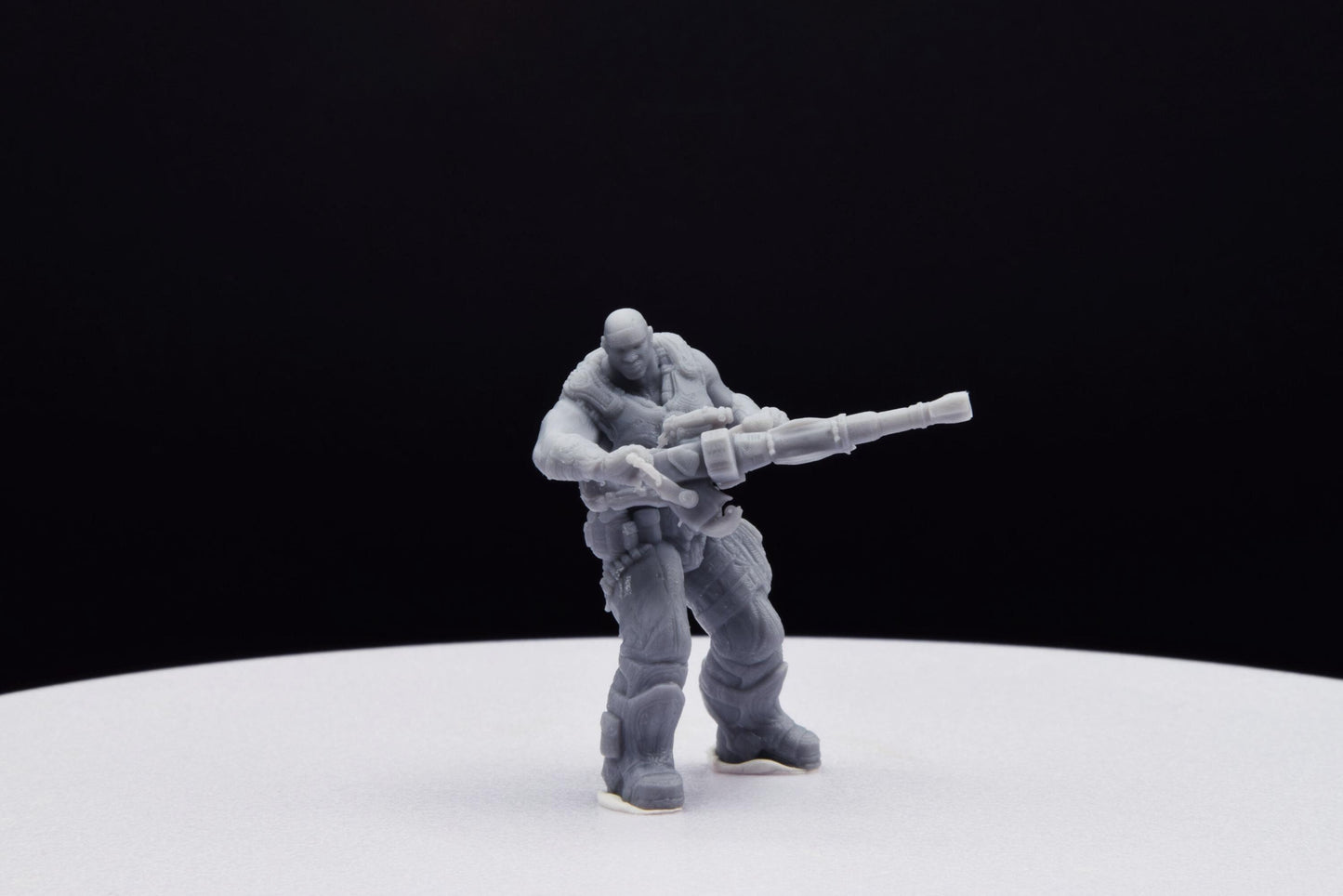 Gears Of War Augustus Cole Summer Ot Miniature - TheSTLSmith - 3D Printed with high quality resin for Skirmish/D&D games