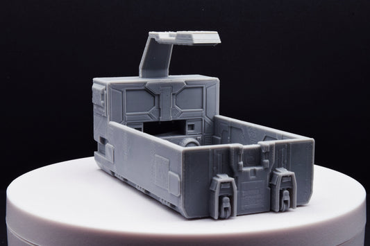 Gears Of War DeeBee Train Cart Miniature - TheSTLSmith - 3D Printed with high quality resin for Skirmish/D&D games