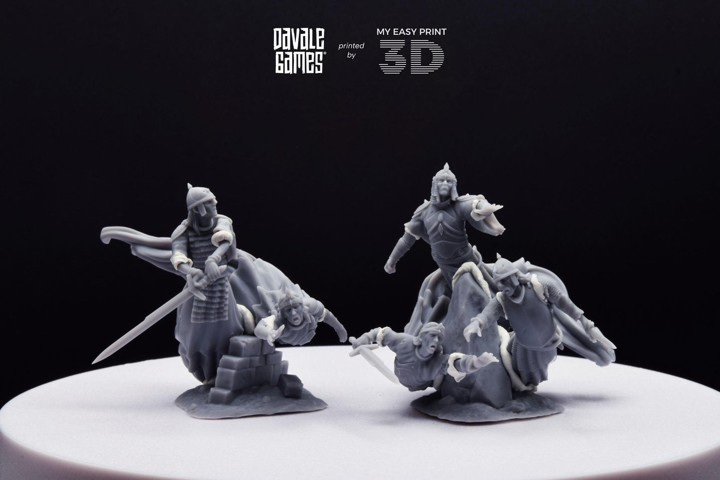 Shadows of Anagar - Dead City - Davale Games - 3D Printed with high quality resin for LOTR/D&D games