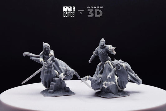 Shadows of Anagar - Dead City - Davale Games - 3D Printed with high quality resin for LOTR/D&D games