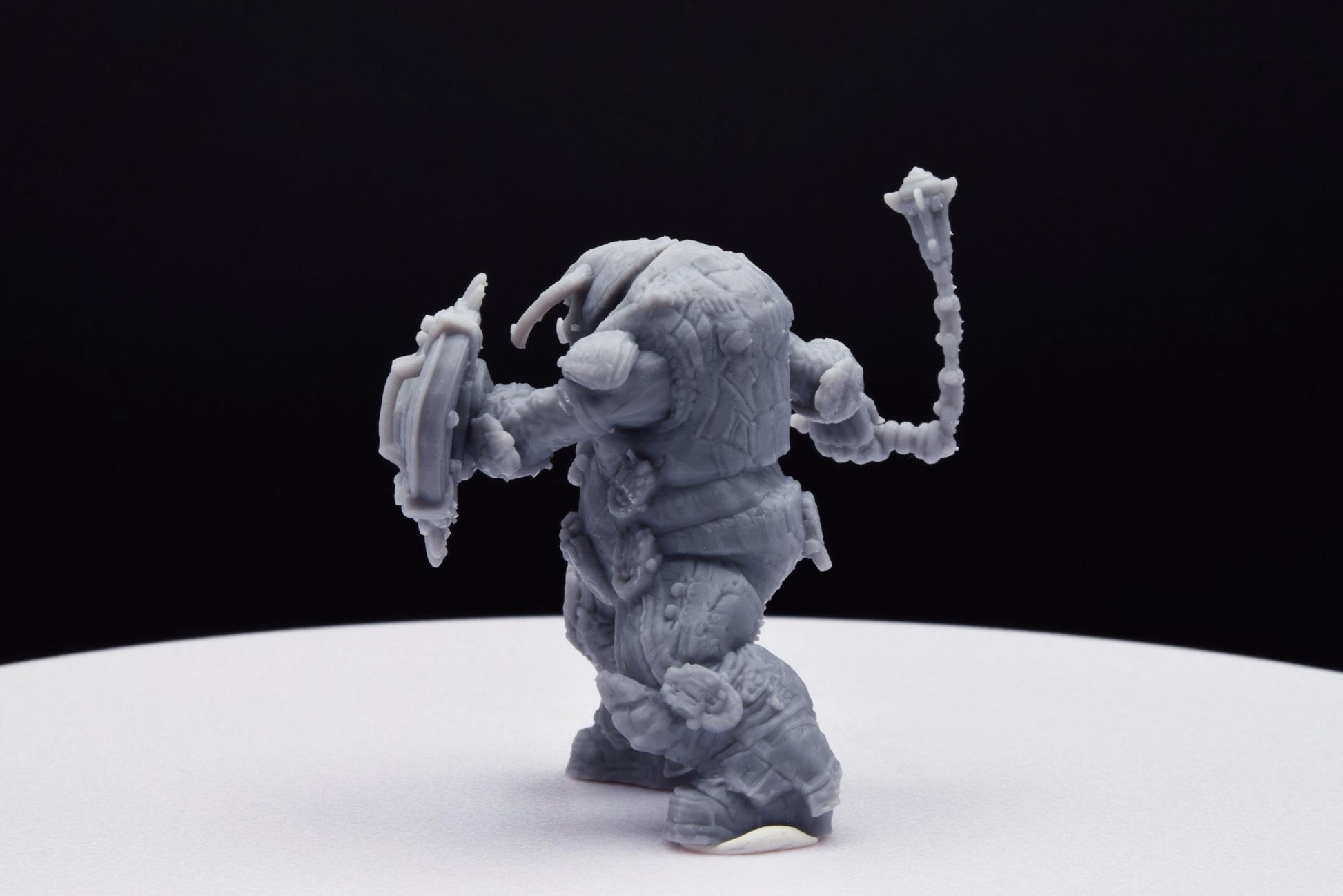 Gears Of War Boomer Mauler Ot Miniature - TheSTLSmith - 3D Printed with high quality resin for Skirmish/D&D games