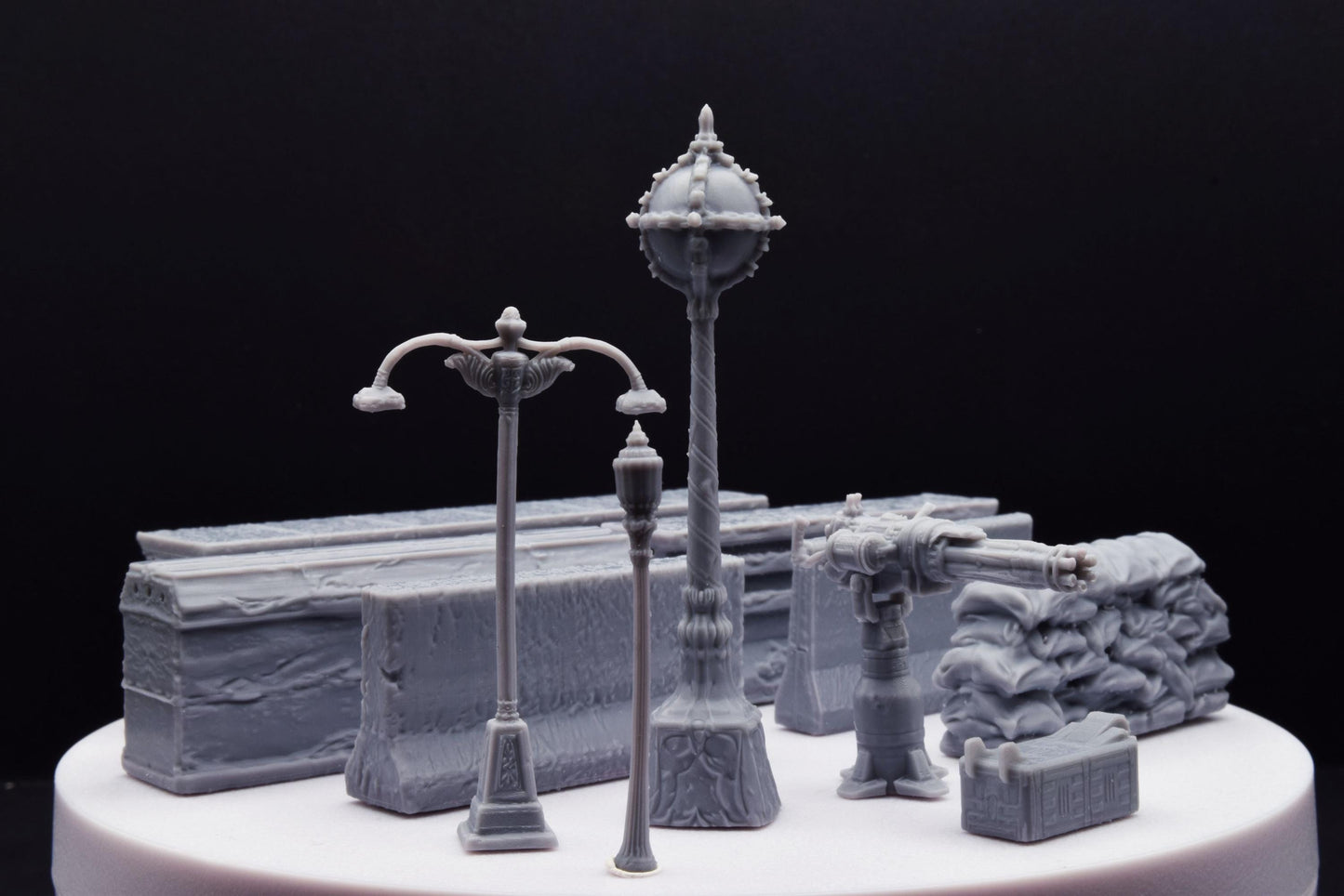 Gears Of War COG Scatter Pack Scenery Miniature - TheSTLSmith - 3D Printed with high quality resin for Skirmish/D&D games