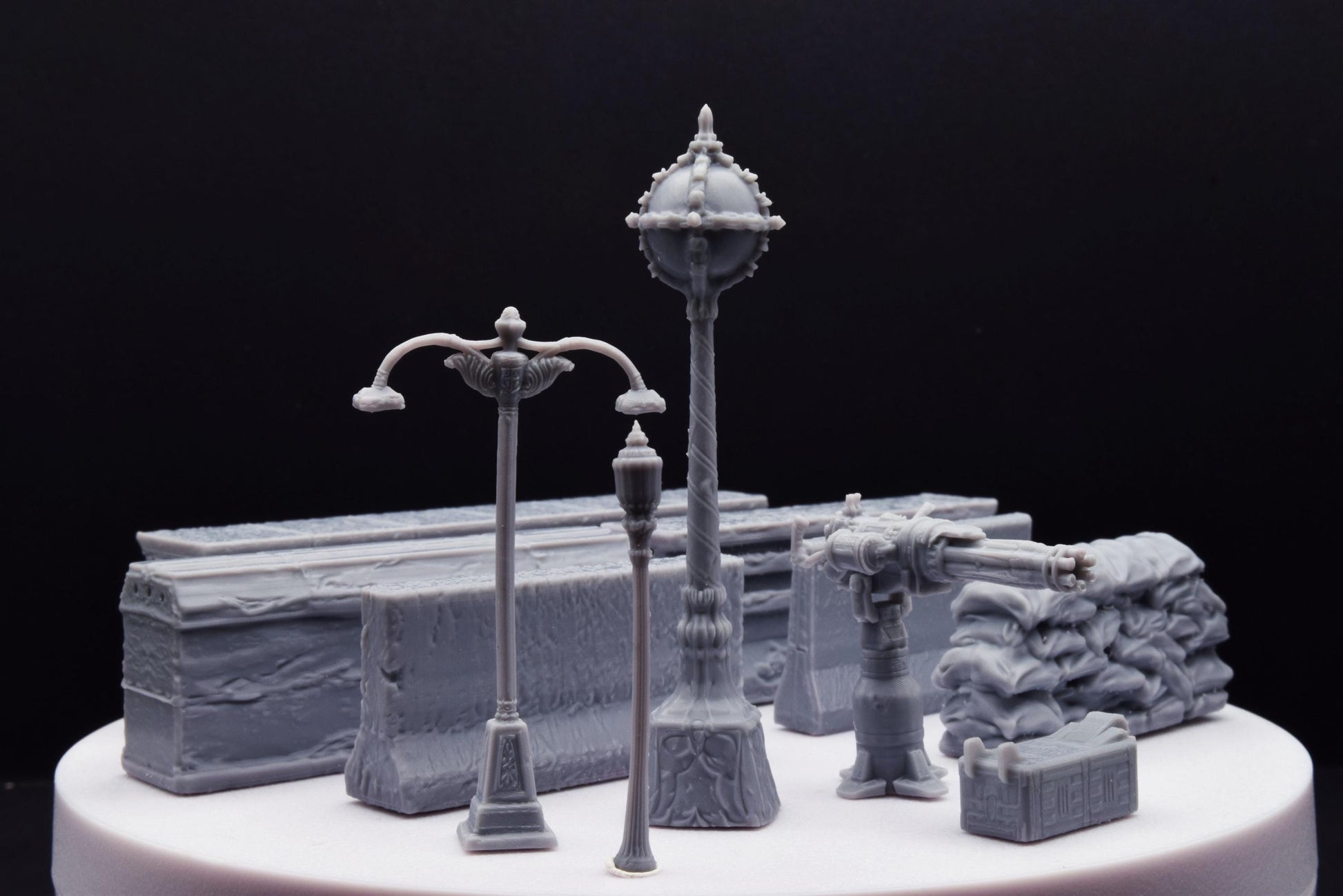 Gears Of War COG Scatter Pack Scenery Miniature - TheSTLSmith - 3D Printed with high quality resin for Skirmish/D&D games